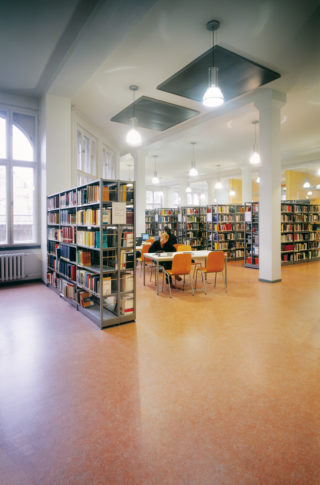 Library Book store DLW Linoleum