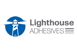 adhesive lighthouse logo